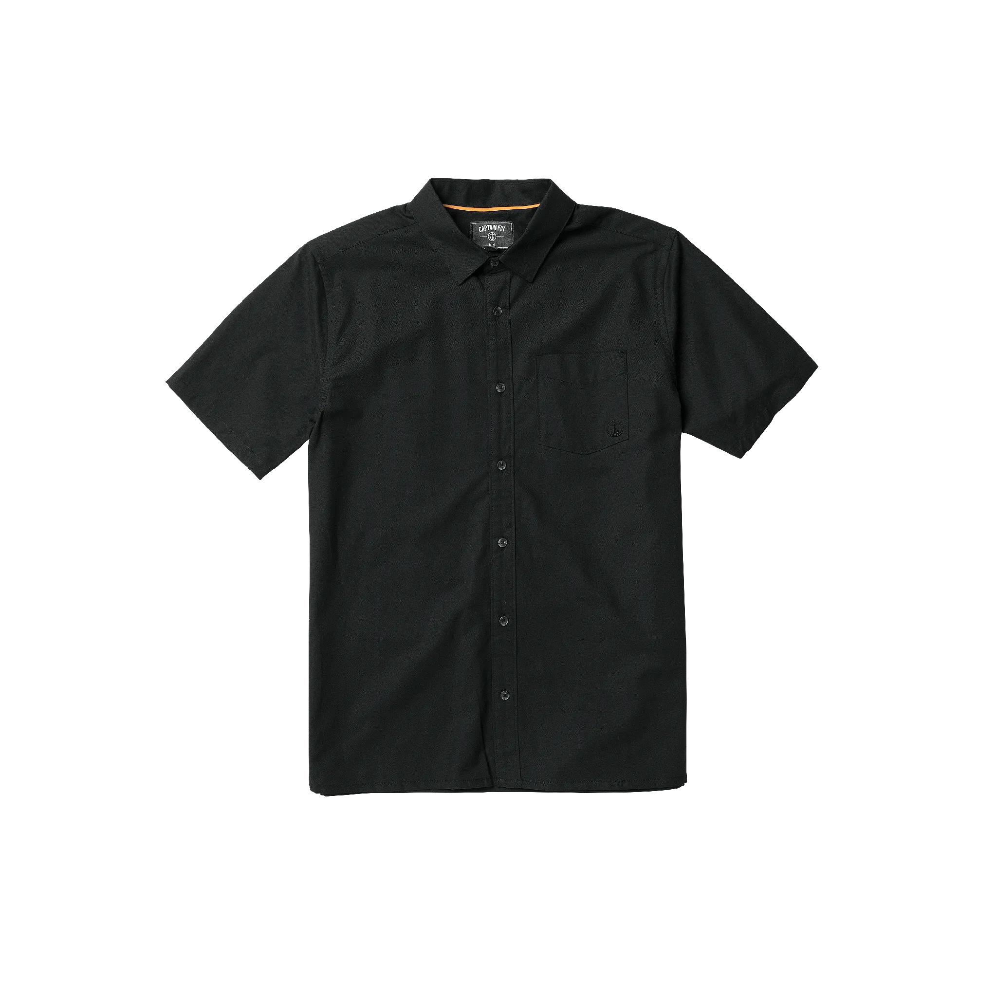 Dockside Valet Short Sleeve Shirt - Black