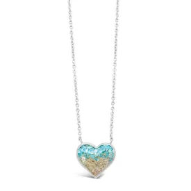 Dune Jewelry Full Heart Stationary Necklace - Gradient