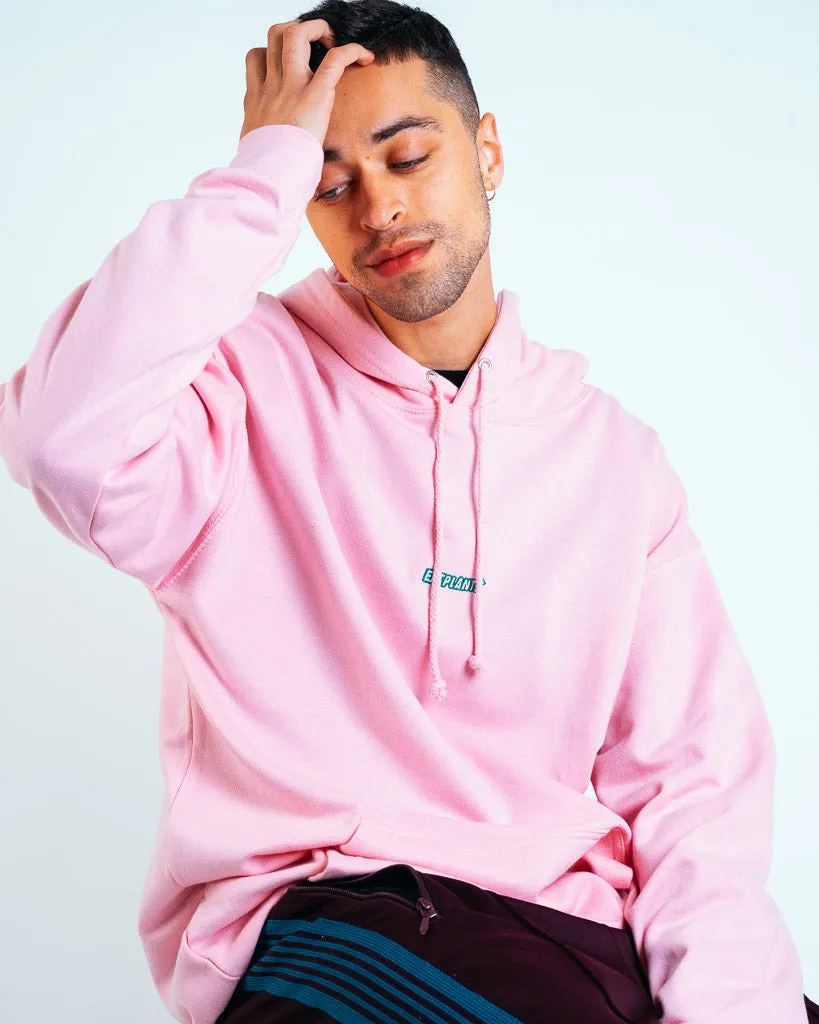 Eat Plants Hoodie - Bubblegum Pink