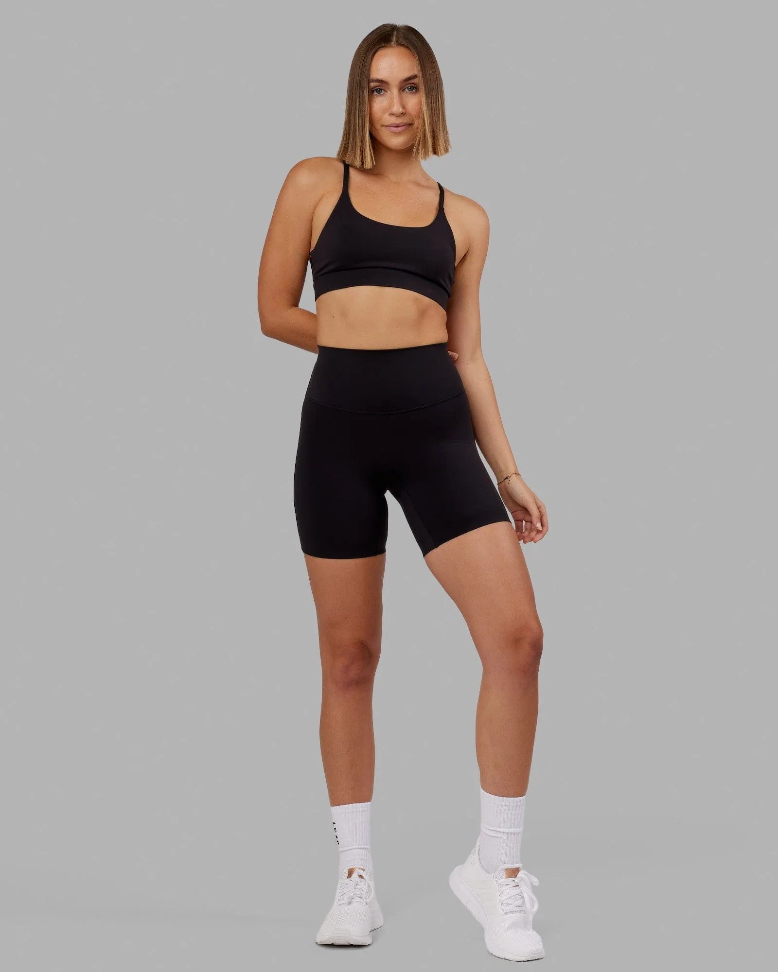 Elixir Mid Short Tights - Black No Logo