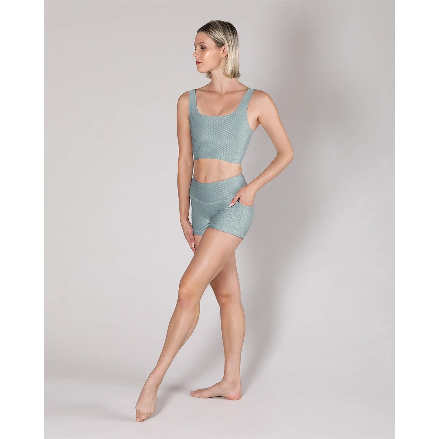 Energetiks Madison Pocket Short | Sea Mist