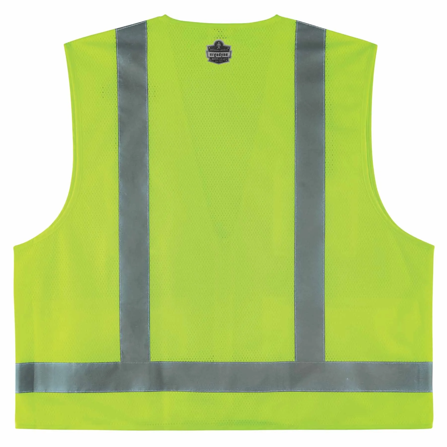 Ergodyne 24501 8249Z-S XS Lime Class 2 Economy Surveyors Vest - Single Size