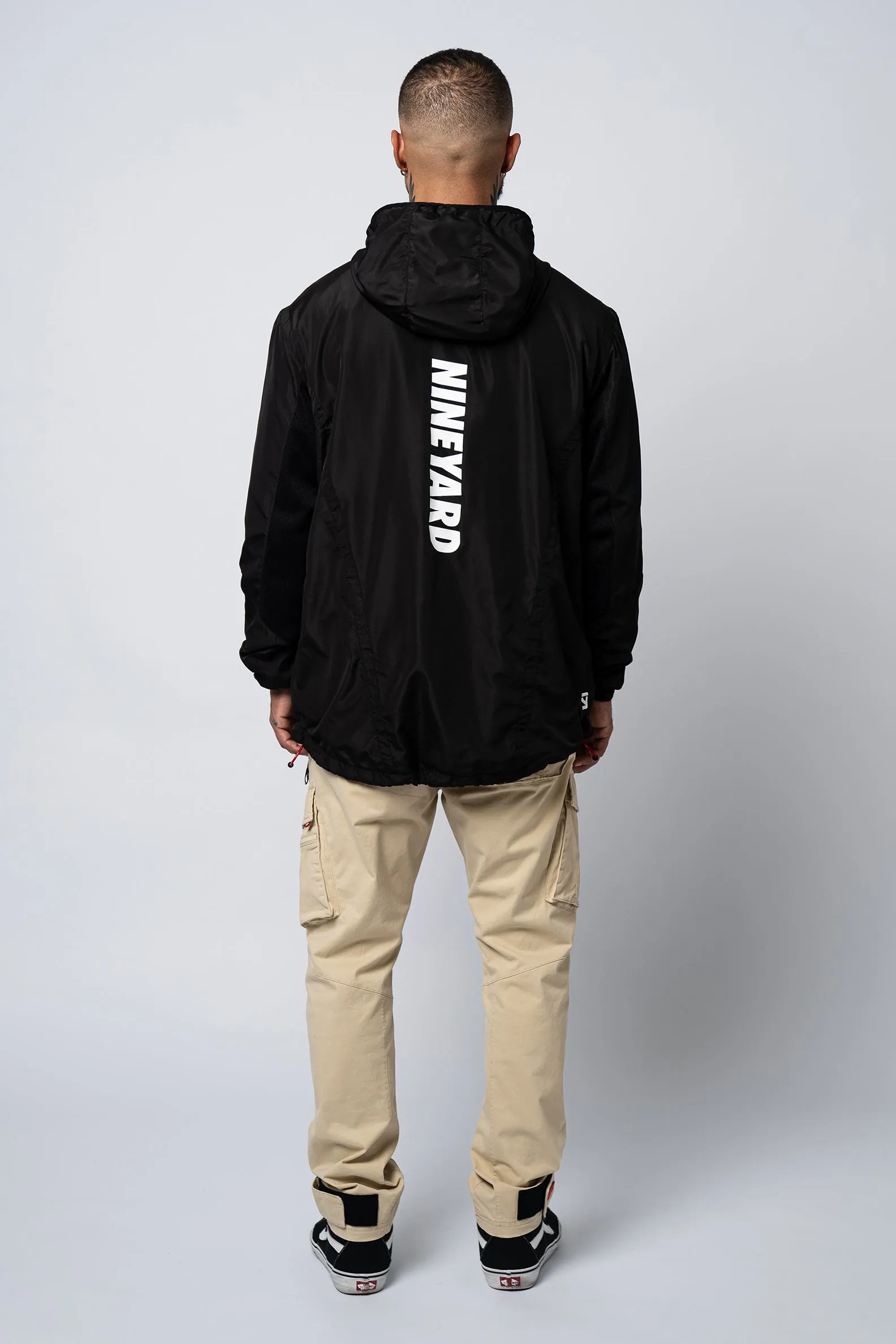 Essential Vent Half Zip Windbreaker Jacket