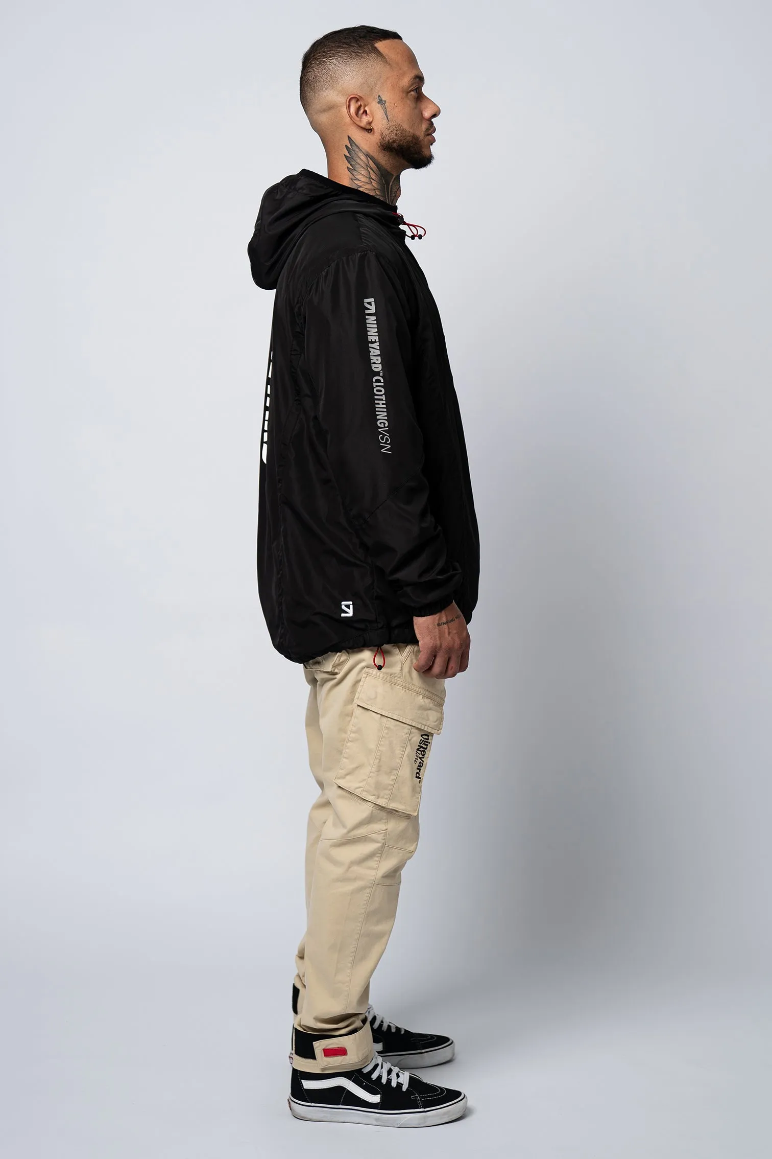 Essential Vent Half Zip Windbreaker Jacket