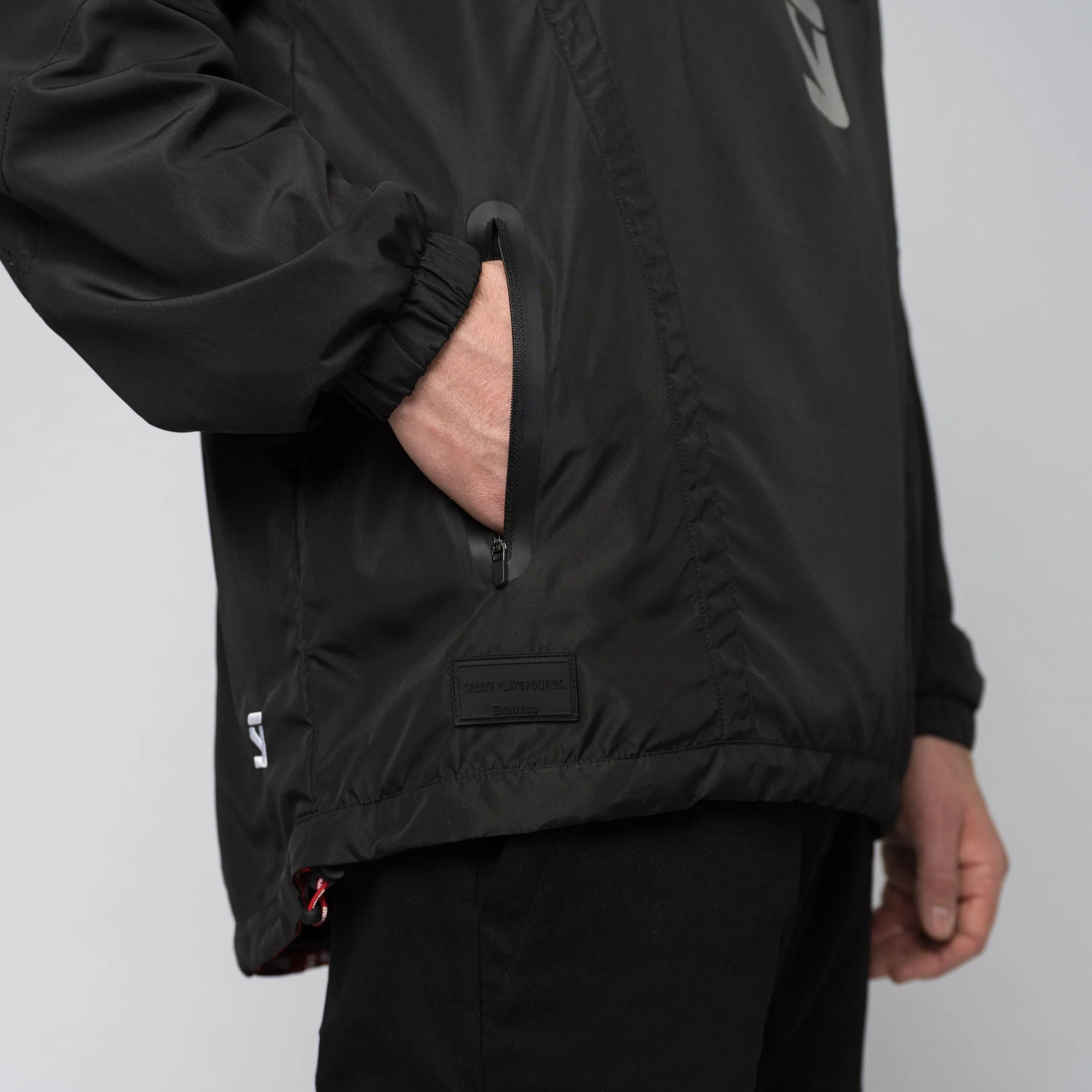 Essential Vent Half Zip Windbreaker Jacket