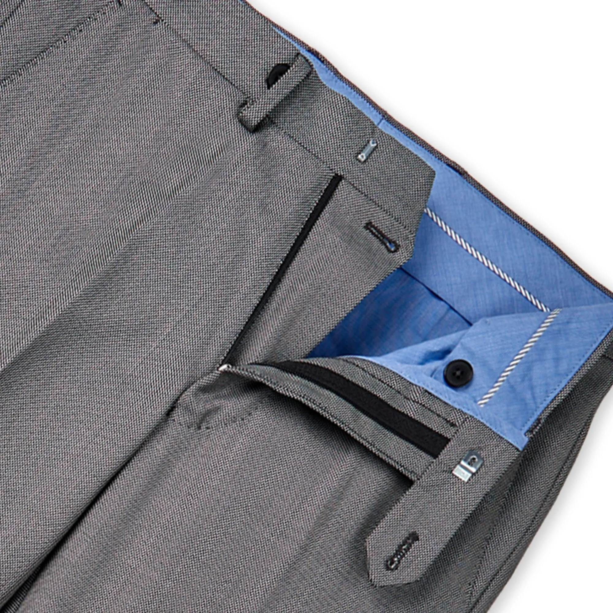 Essex Dress Pants - Grey Birdseye