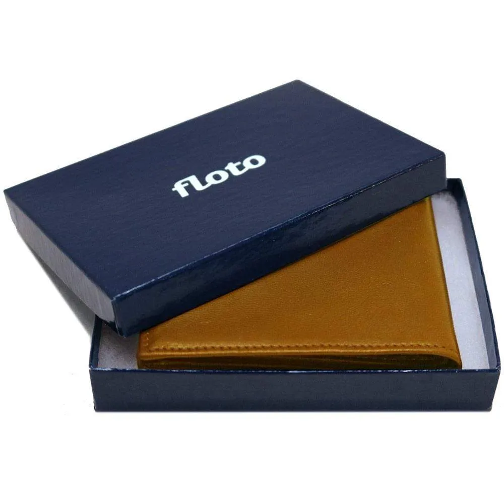 Floto Leather Firenze Bill Clip Wallet