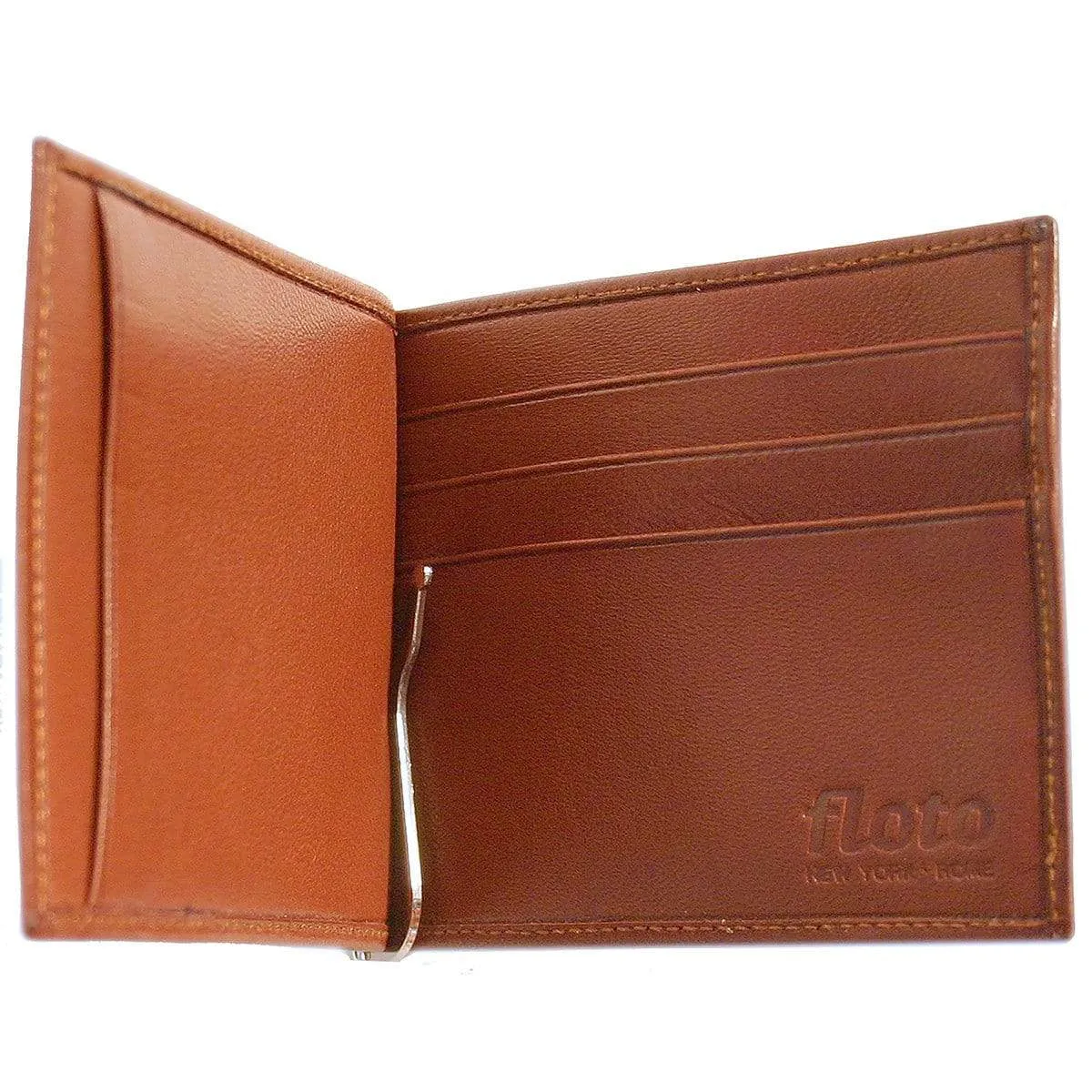 Floto Leather Firenze Bill Clip Wallet