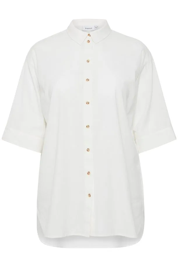 Fransa plus white shirt pop 20611780