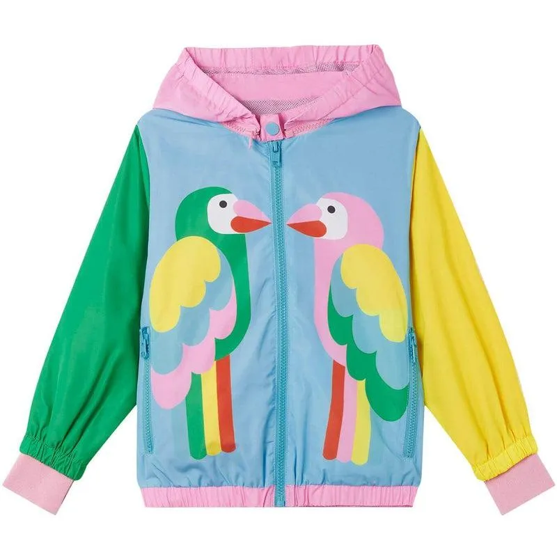 Girls Parrot Windbreaker