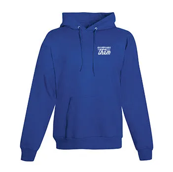 GO BLUE CROSSCUT HOODIE