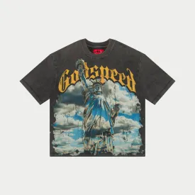 Godspeed - Chrome Liberty T-Shirt Grey