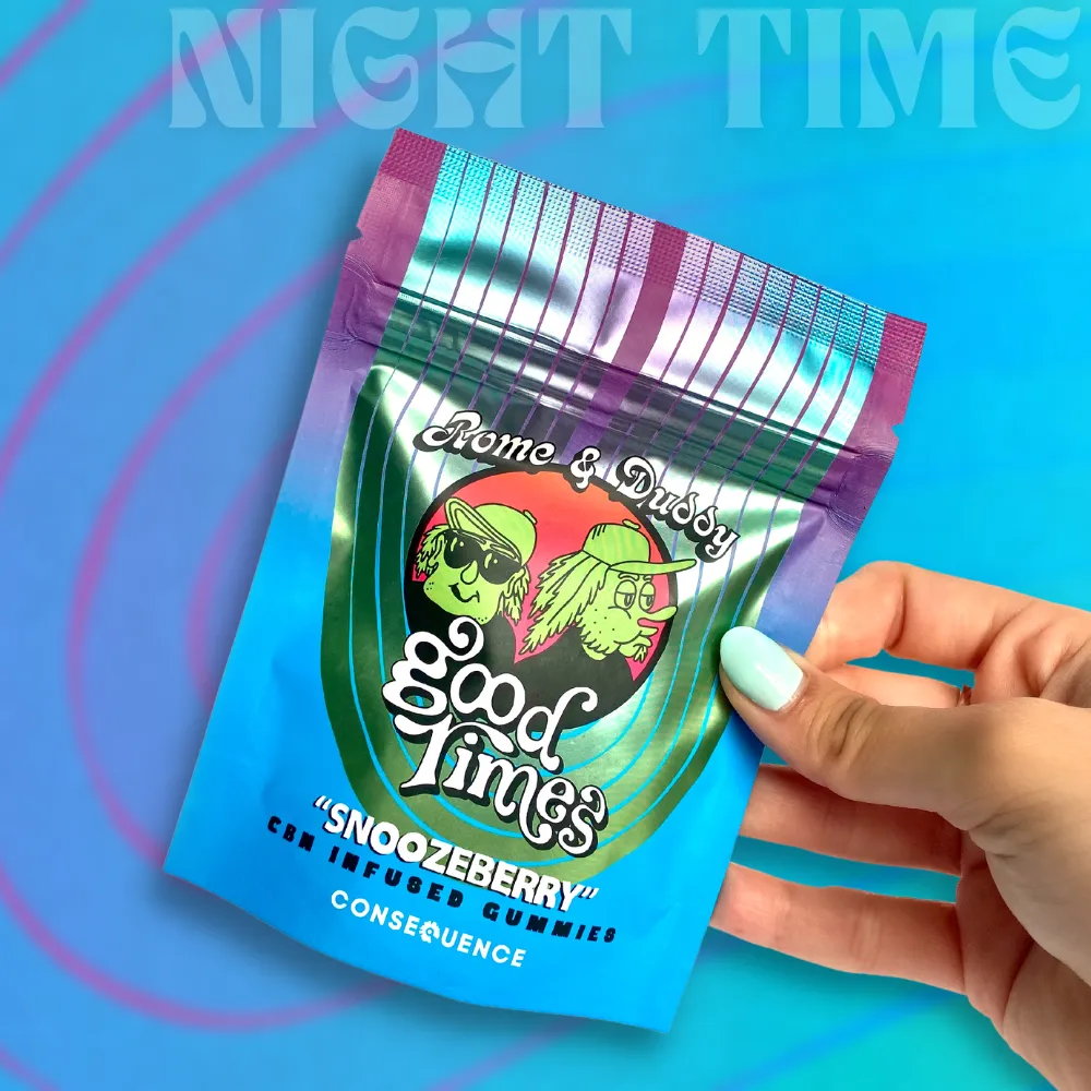 Good Times Snoozeberry CBN Gummies