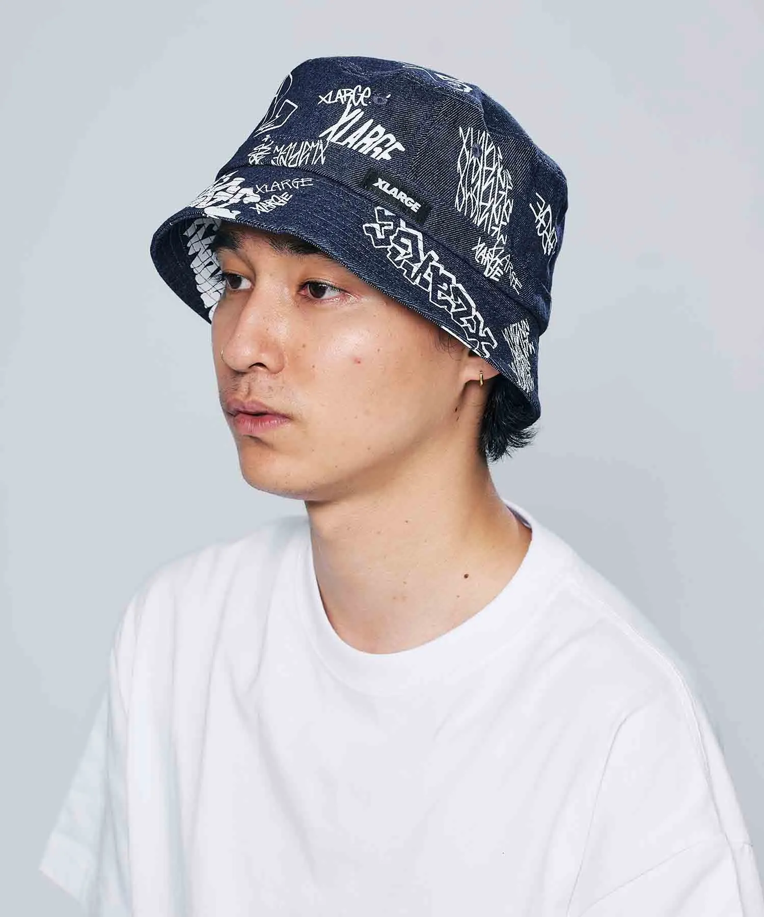 GRAFFITI DENIM HAT