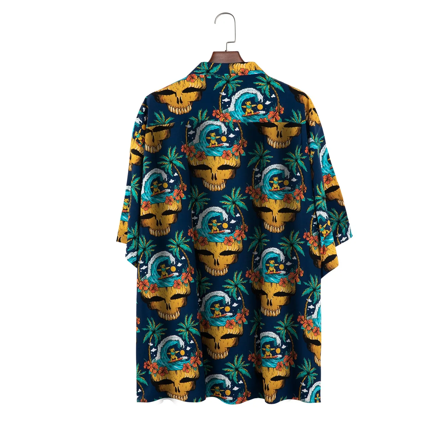 Grateful Dead | 3X - 8X Relaxed Button Down | Tiki Steal Your Face