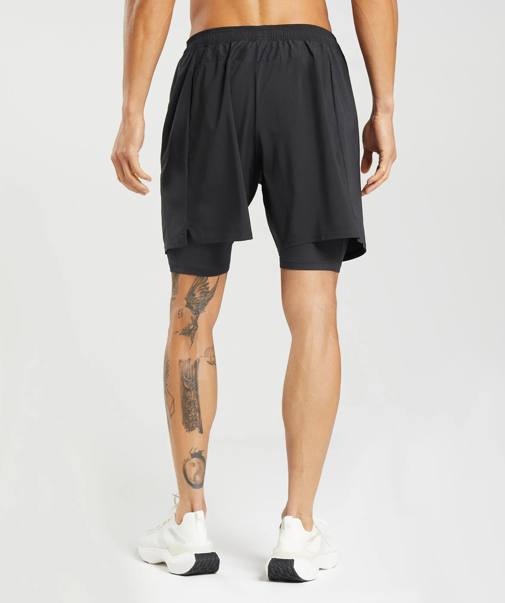 Gymshark Aspect 2 In 1 Short - Black