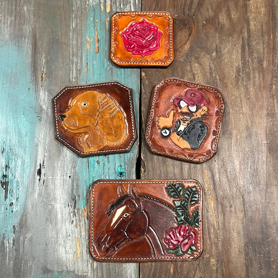 Handmade Leather Coasters