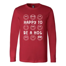 Happy Hog Long Sleeve Tee