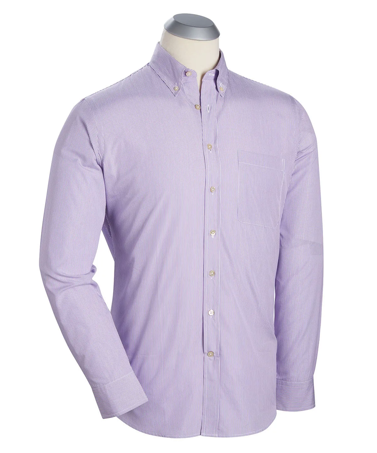 Heritage Italian-Made 100% Broadcloth Cotton Sport Shirt