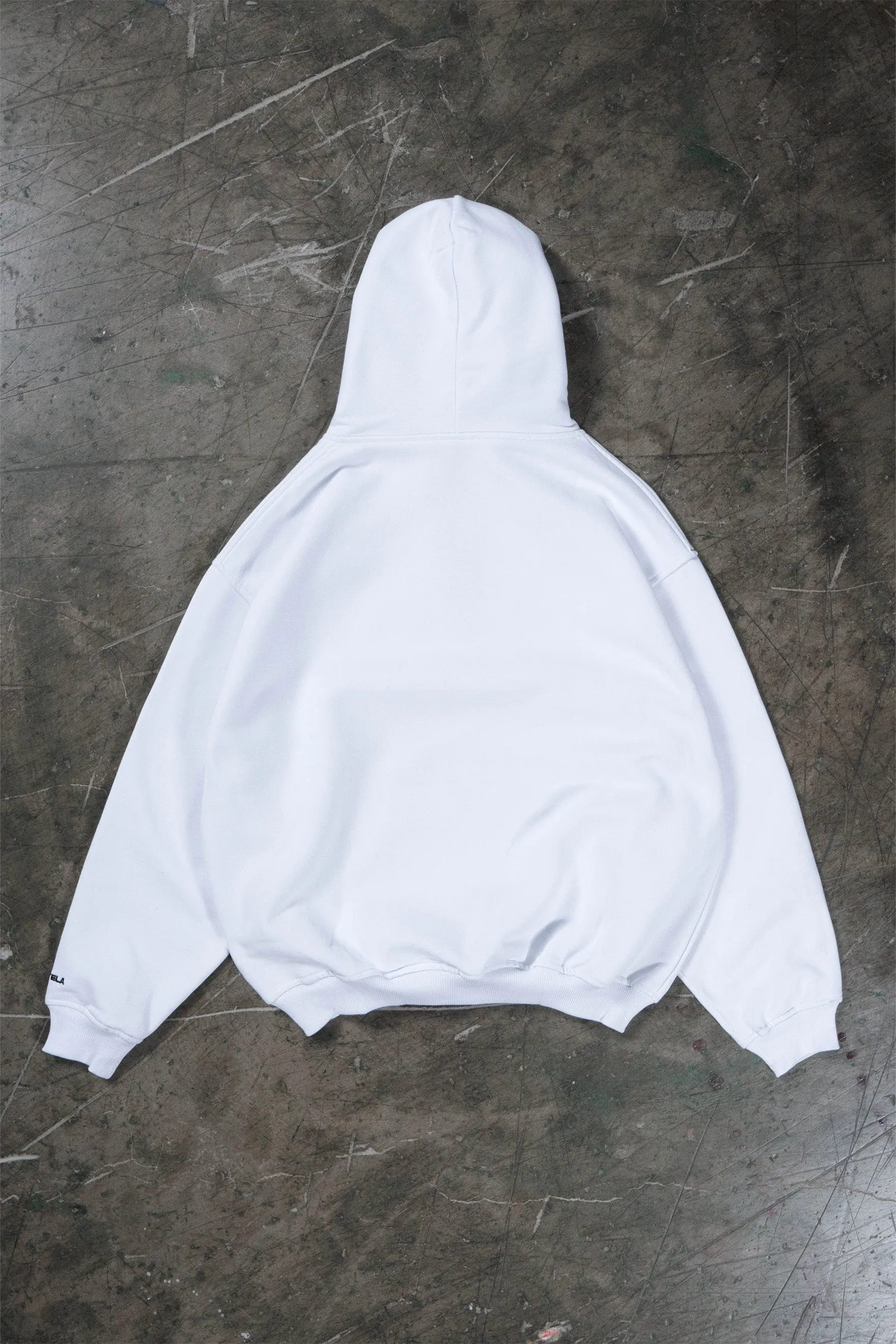 %HIGH S WHITE HOODIE%