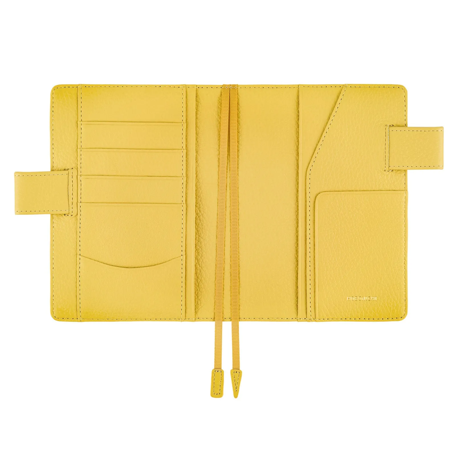 Hobonichi Techo Cover Original A6 -  Leather: Brilliant Yellow