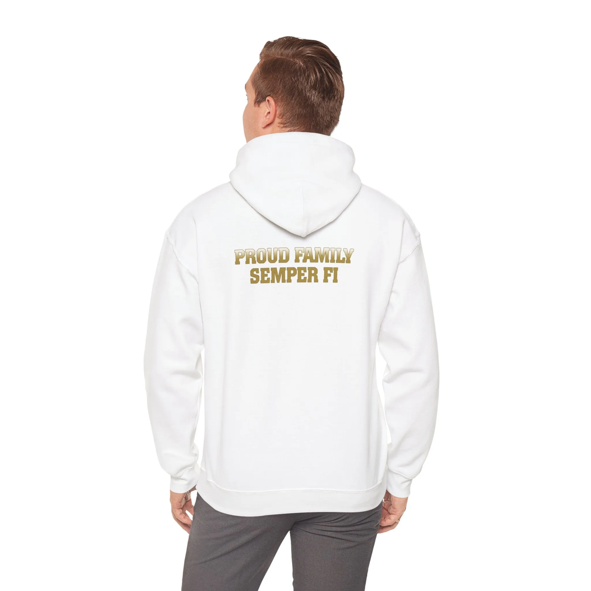 Hoodie: Charlie Co. MCRD Parris Island (EGA   Back Proud Family)