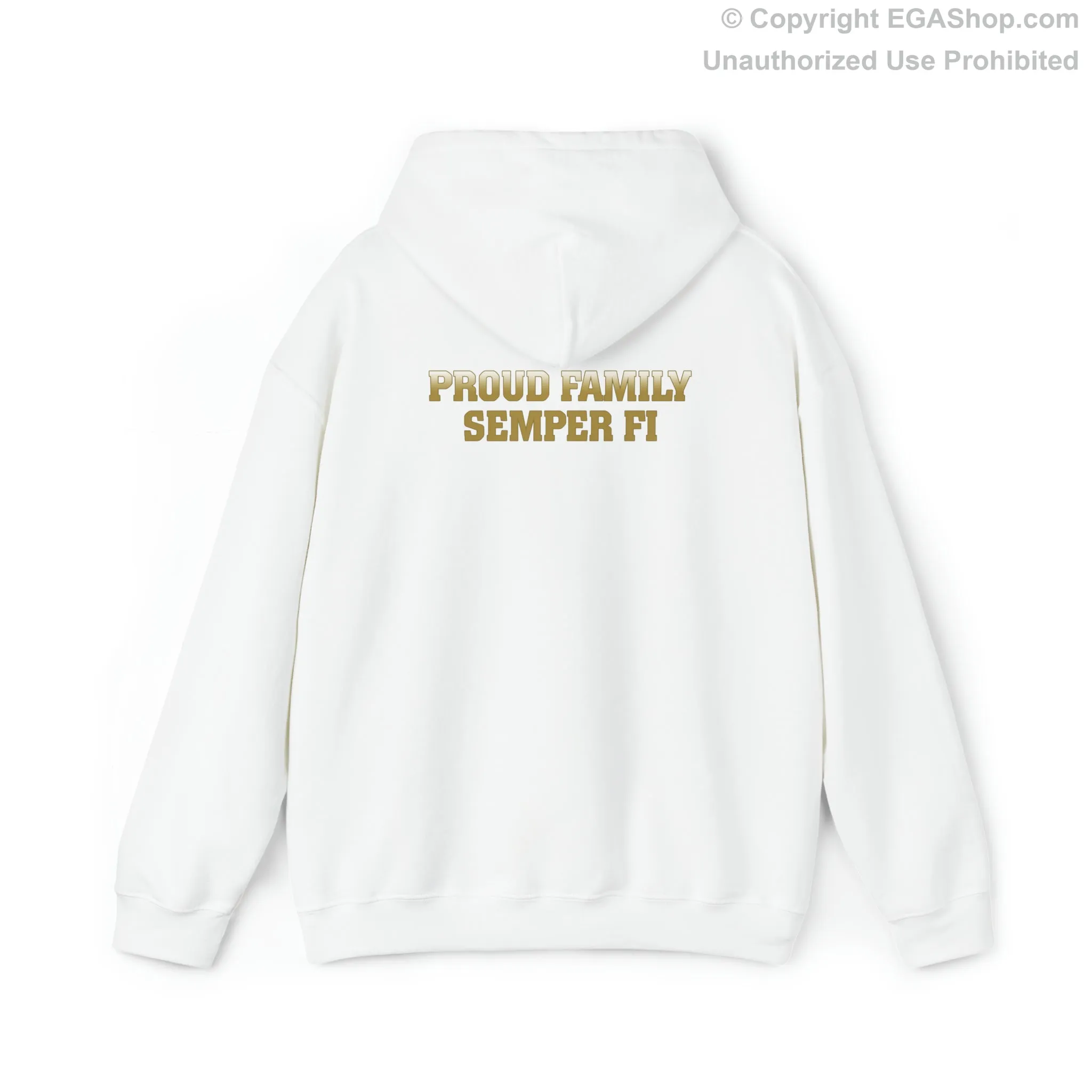 Hoodie: Echo Co. MCRD Parris Island (EGA   Back Proud Family)