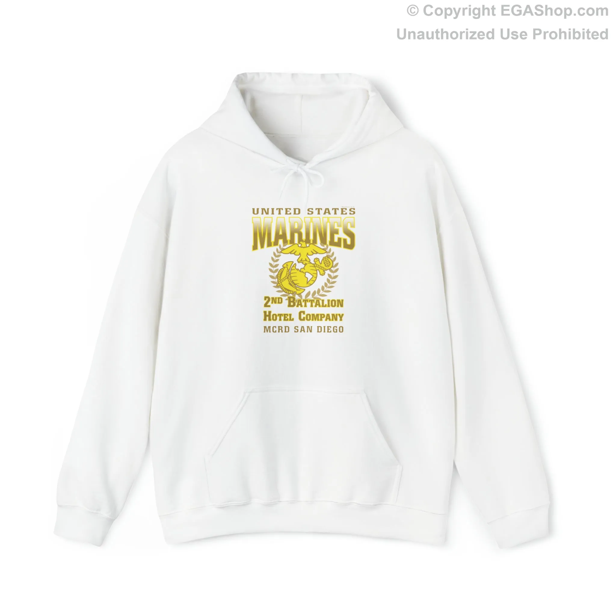 Hoodie: Hotel Co. MCRD Parris Island (EGA   Back Proud Family)