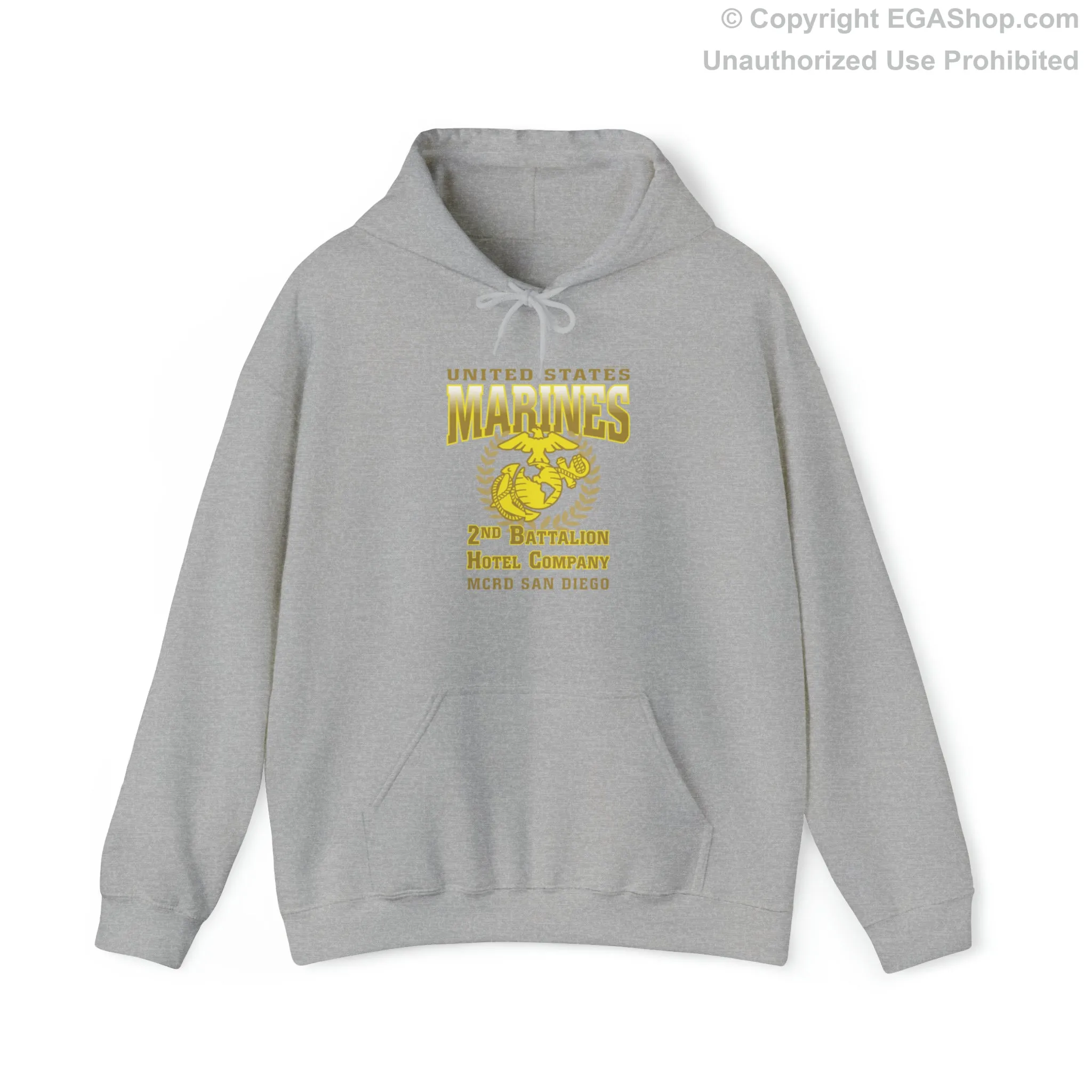 Hoodie: Hotel Co. MCRD Parris Island (EGA   Back Proud Family)