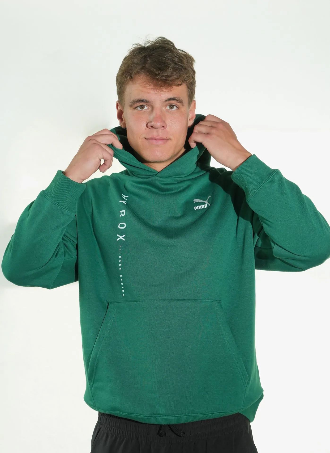 HYROX|PUMA Classics Relaxed Hoodie - Green