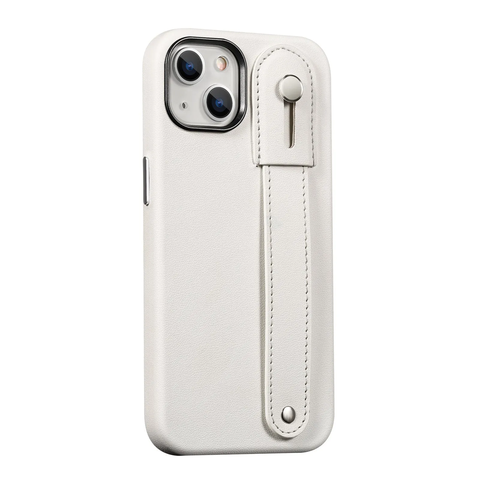 Indy Series Leather FingerGrip Case with Screen and Camera Protector - iPhone 15