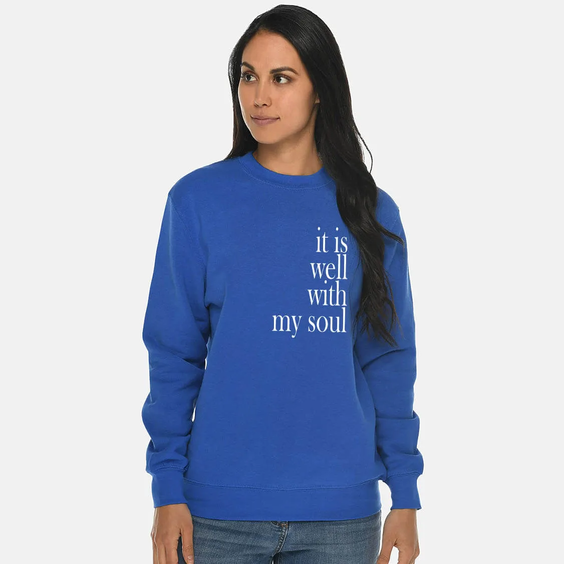 It Is Well With My Soul Unisex Crewneck Sweatshirt