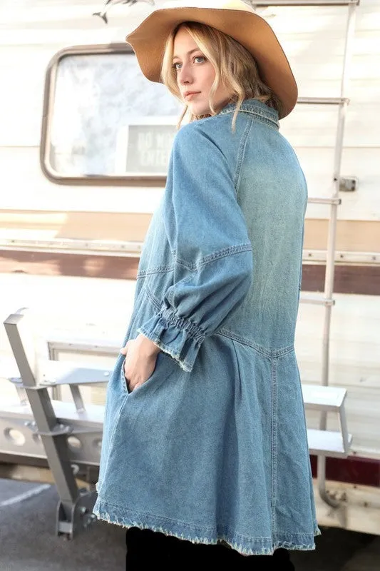 Jean Is My Style-Denim Tunic