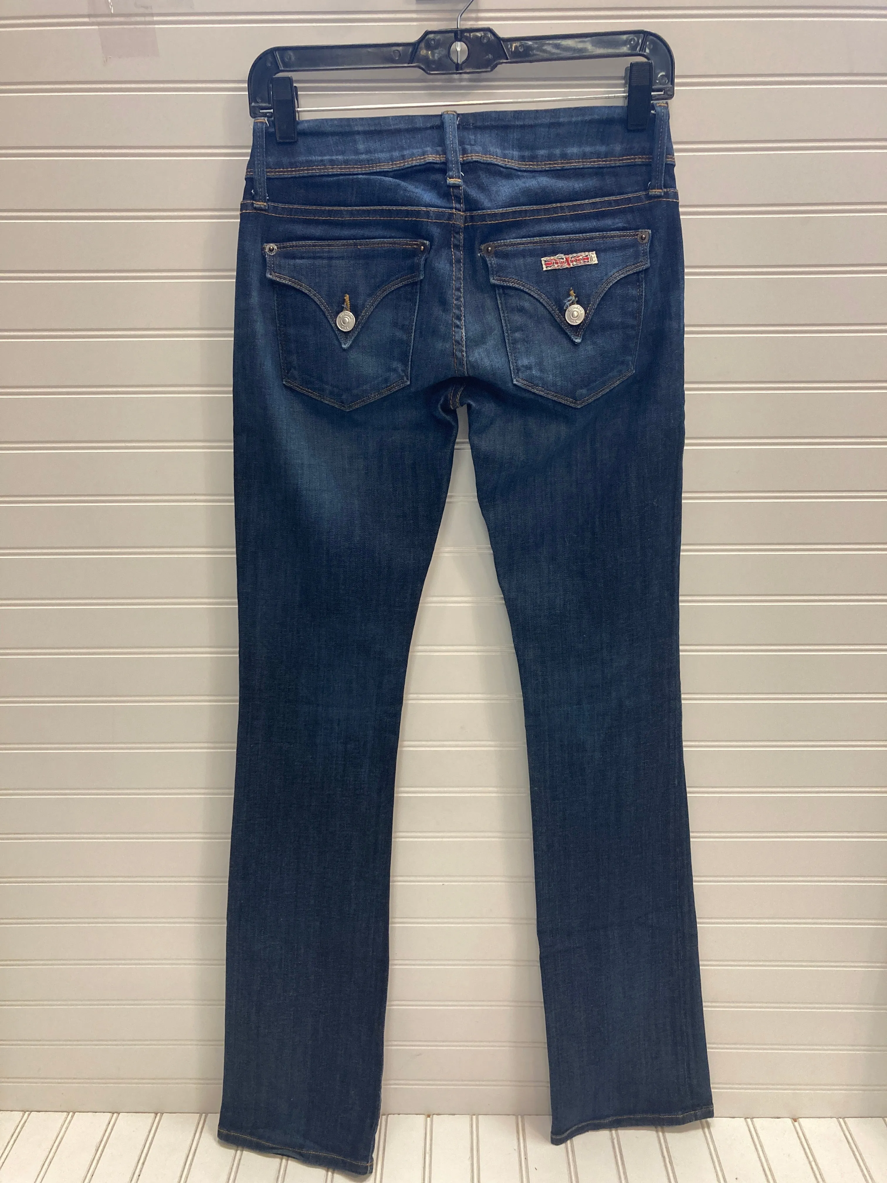 Jeans Boot Cut By Hudson In Blue Denim, Size: 2