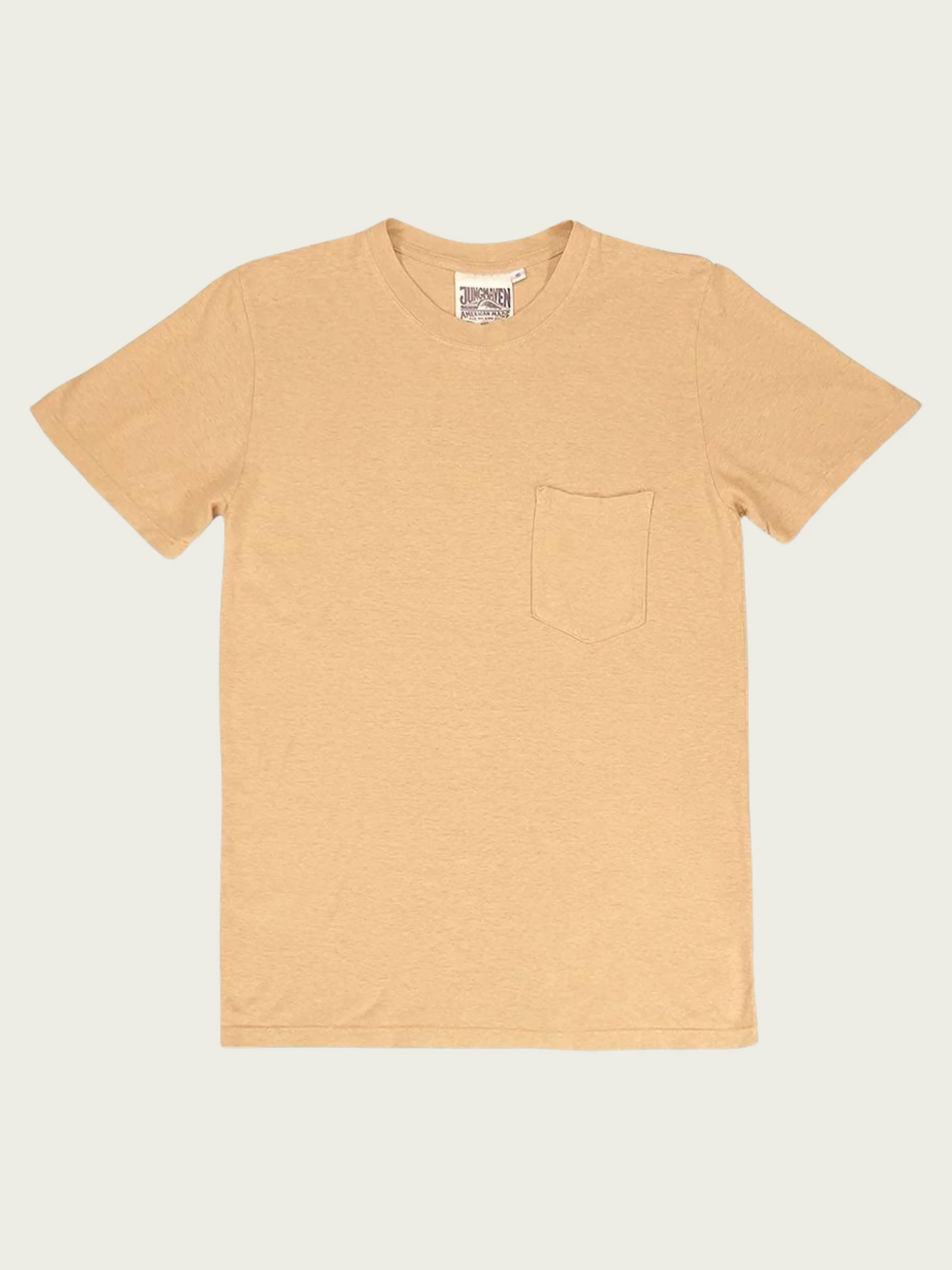 Jungmaven Pocket Tee - Oat Milk