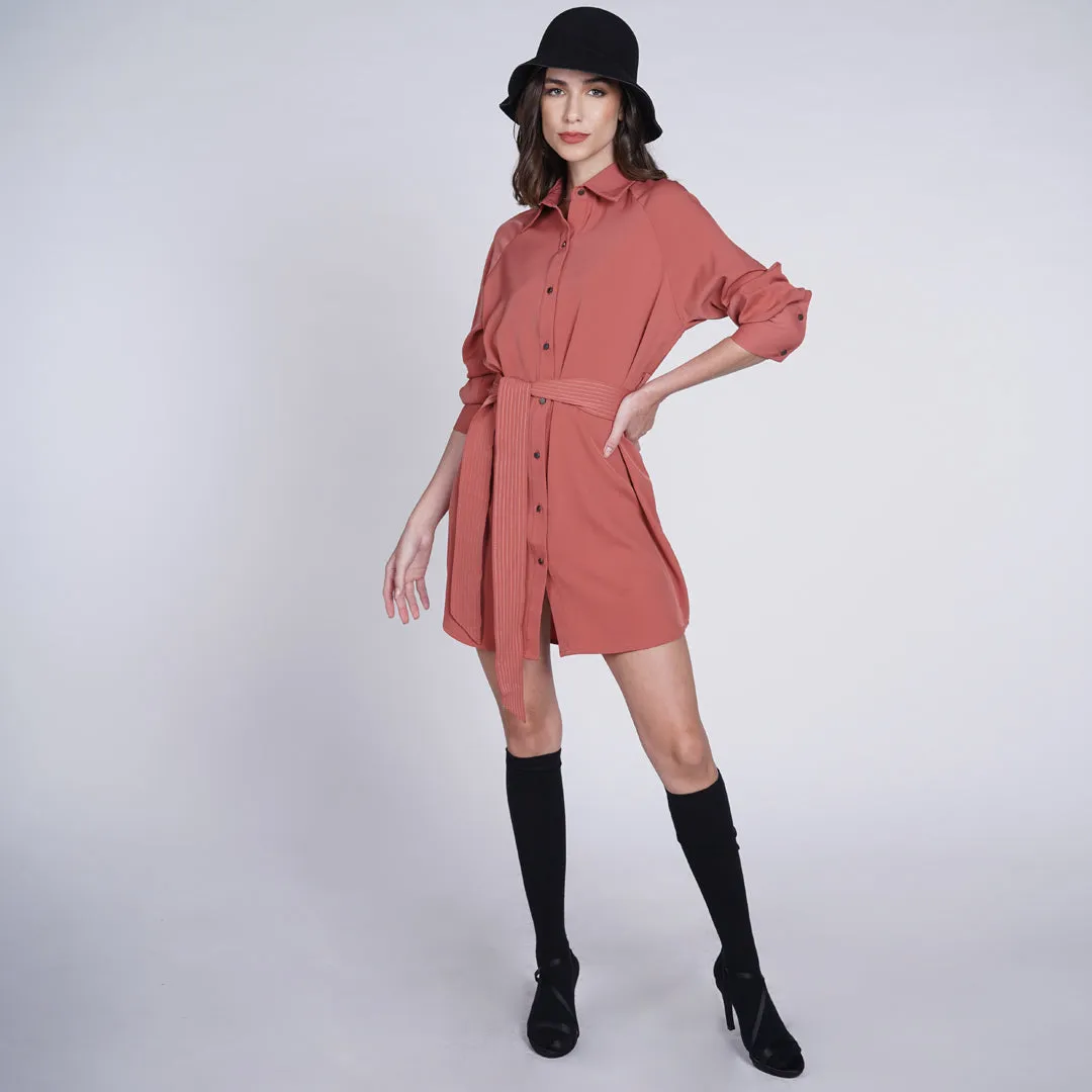 Kenzie Boyfriend Shirt Dress