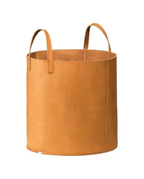 Leather Basket XL