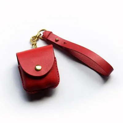 Leather Factory Roberu AirPods Case Red