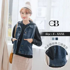 LONG SLEEVE DENIM VEST JACKETS