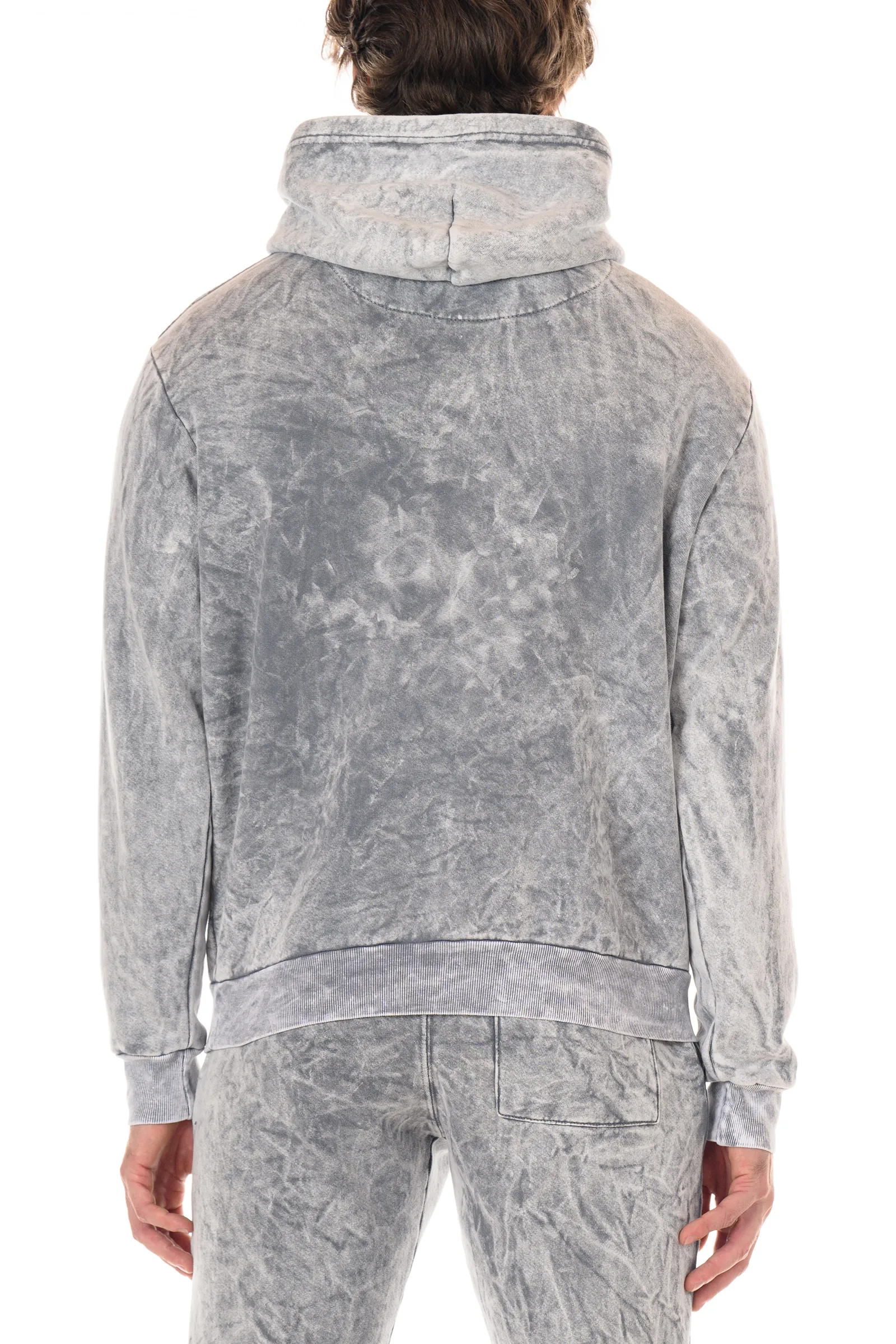 Los Feliz Mineral Wash Hoodie - Charcoal