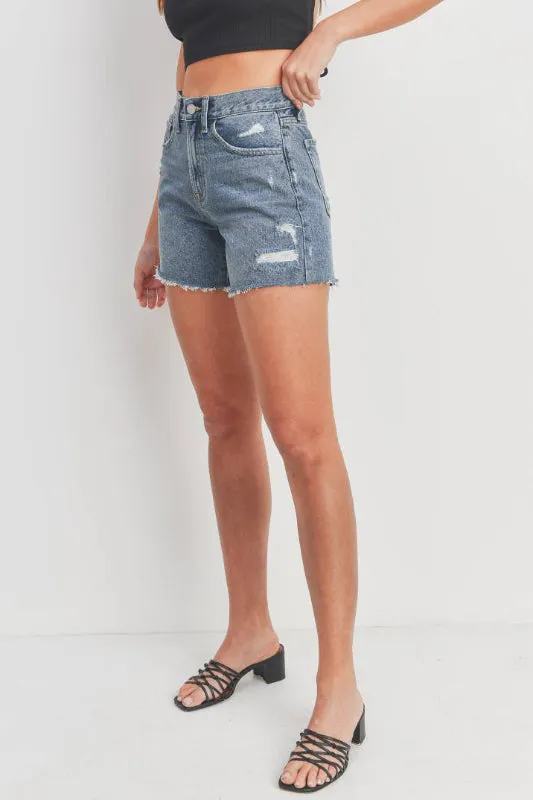 maise short - medium wash