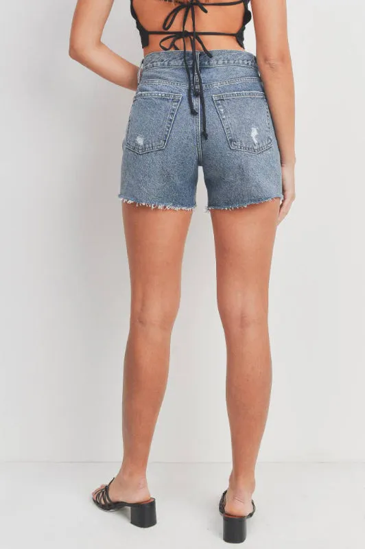 maise short - medium wash