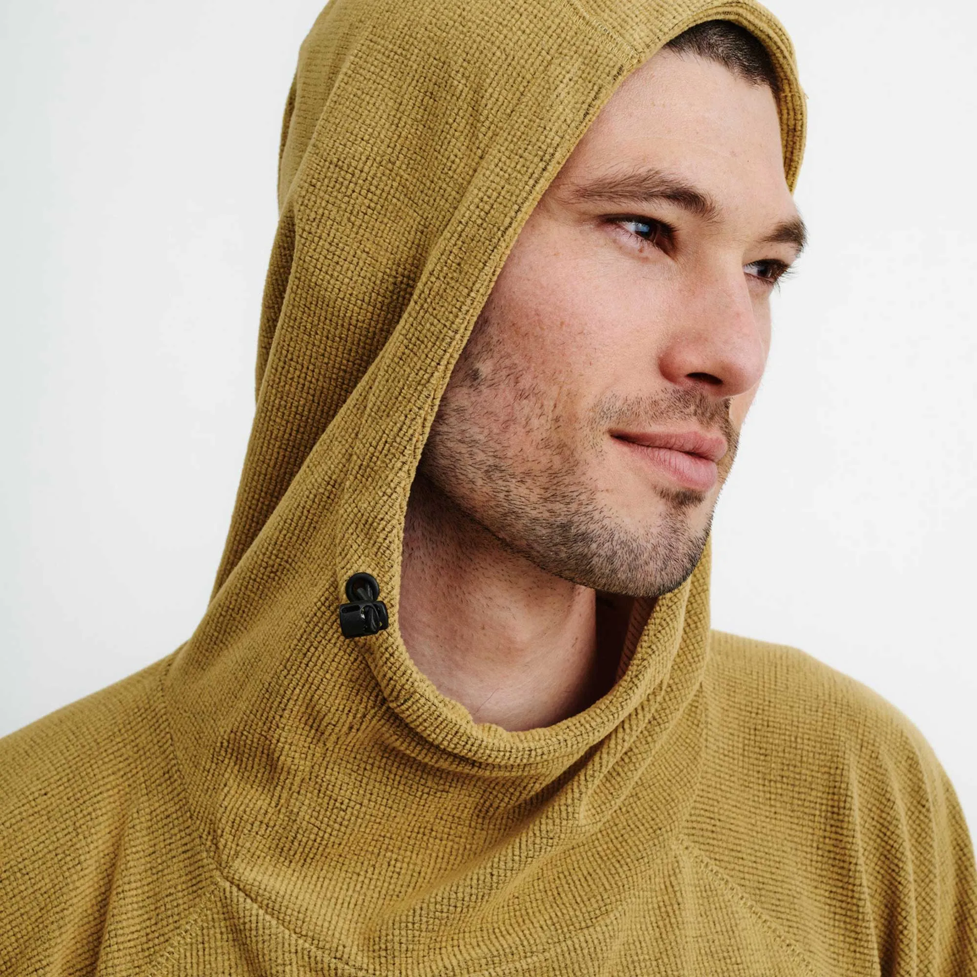 Mens Air-Grid Fleece Mustard