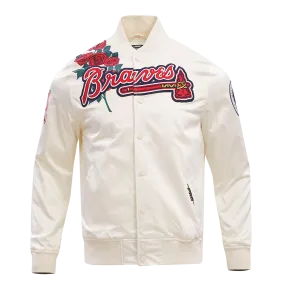 MLB ATLANTA BRAVES ROSES MEN'S TRACK JACKET (EGGSHELL / MULTI)