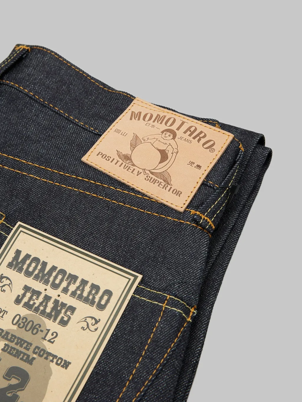 Momotaro 0306-12 12oz Tight Tapered Jeans