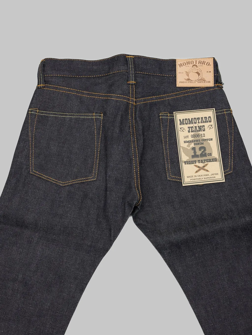 Momotaro 0306-12 12oz Tight Tapered Jeans