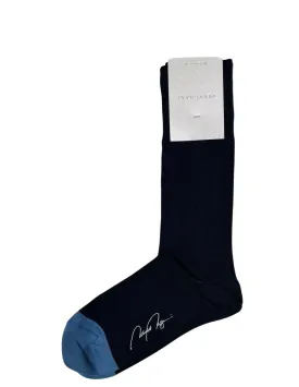 MVKN Mid-Calf Socks | Navy