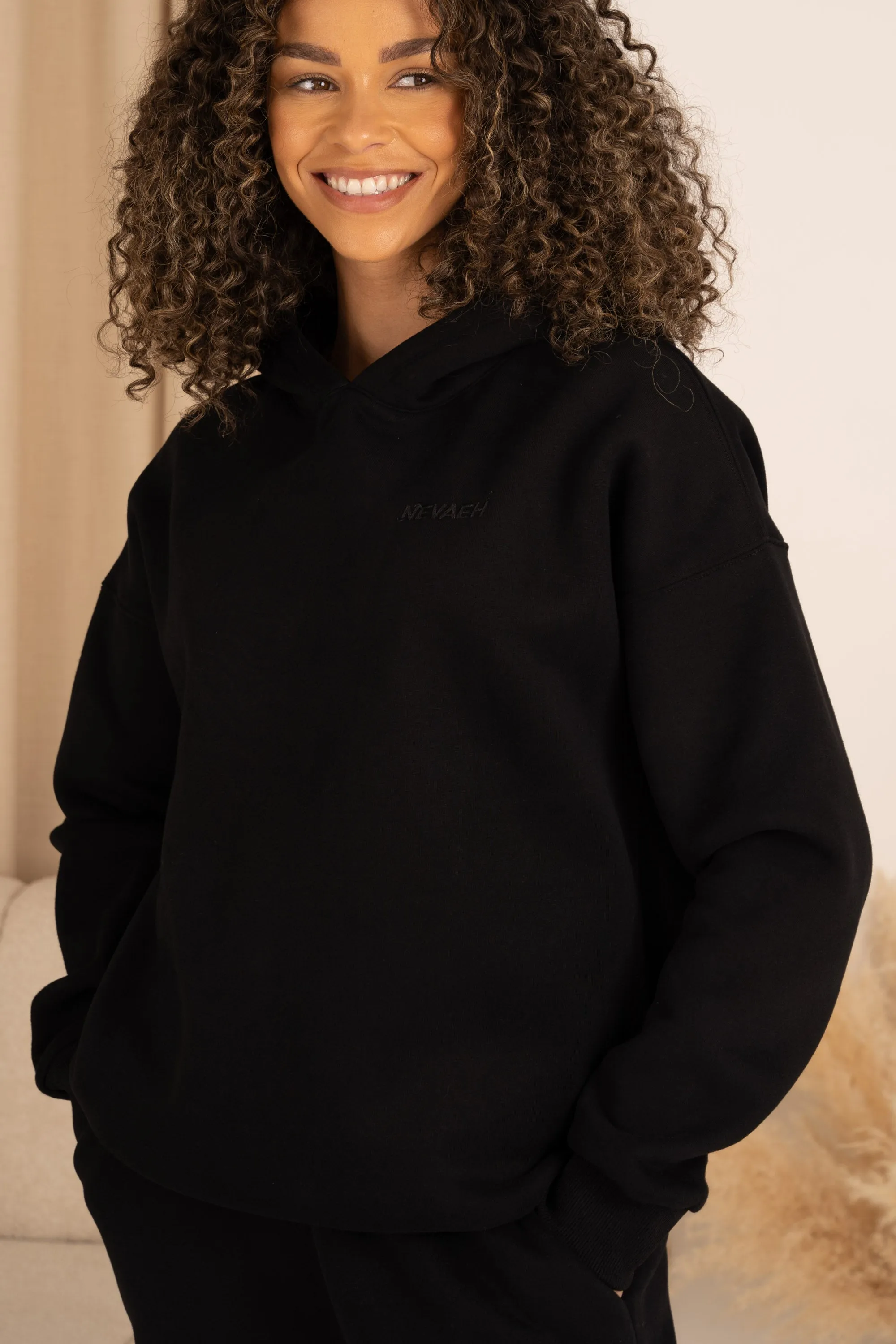 Nevaeh Signature Hoodie - Black