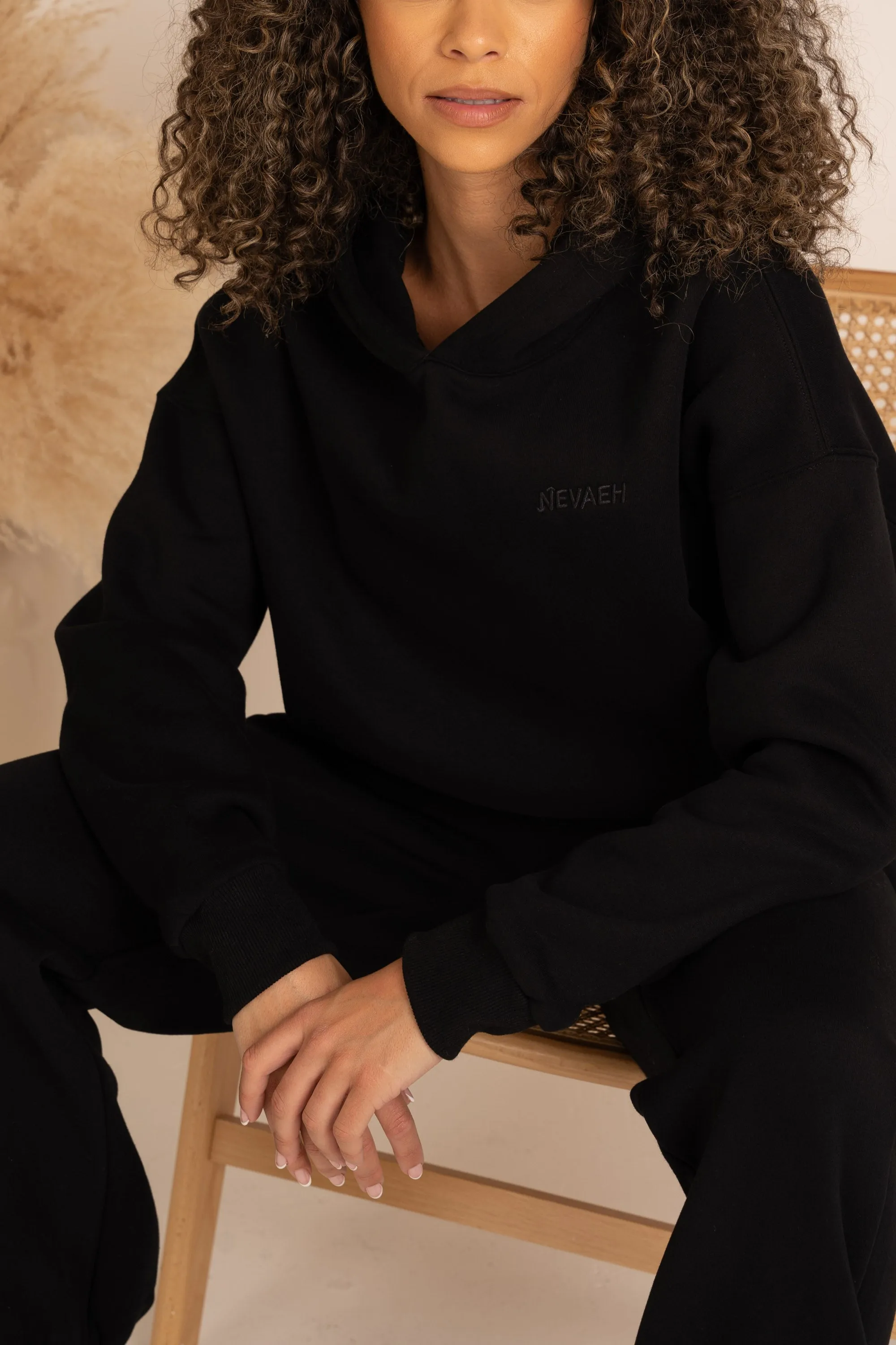 Nevaeh Signature Hoodie - Black