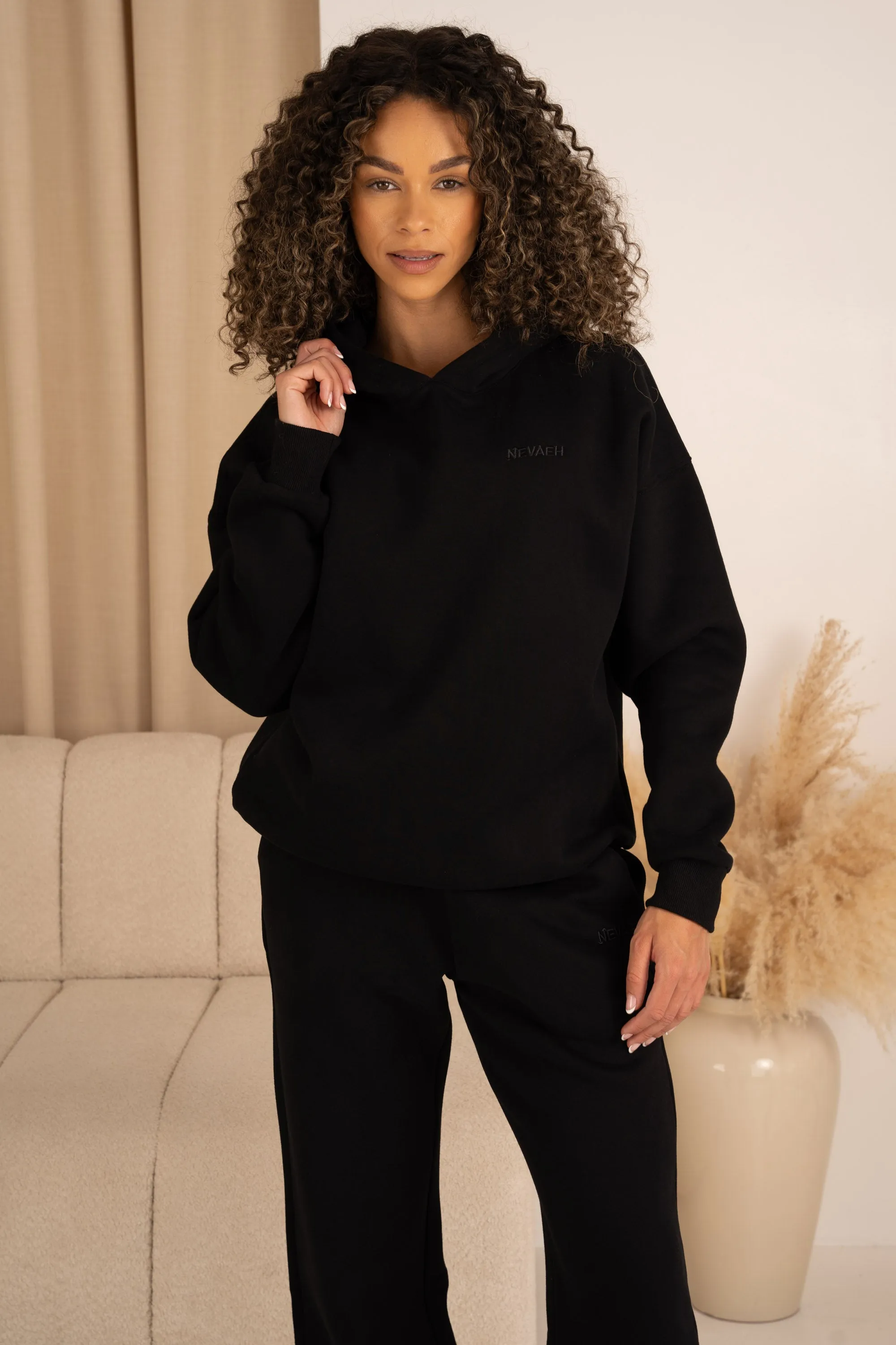 Nevaeh Signature Hoodie - Black